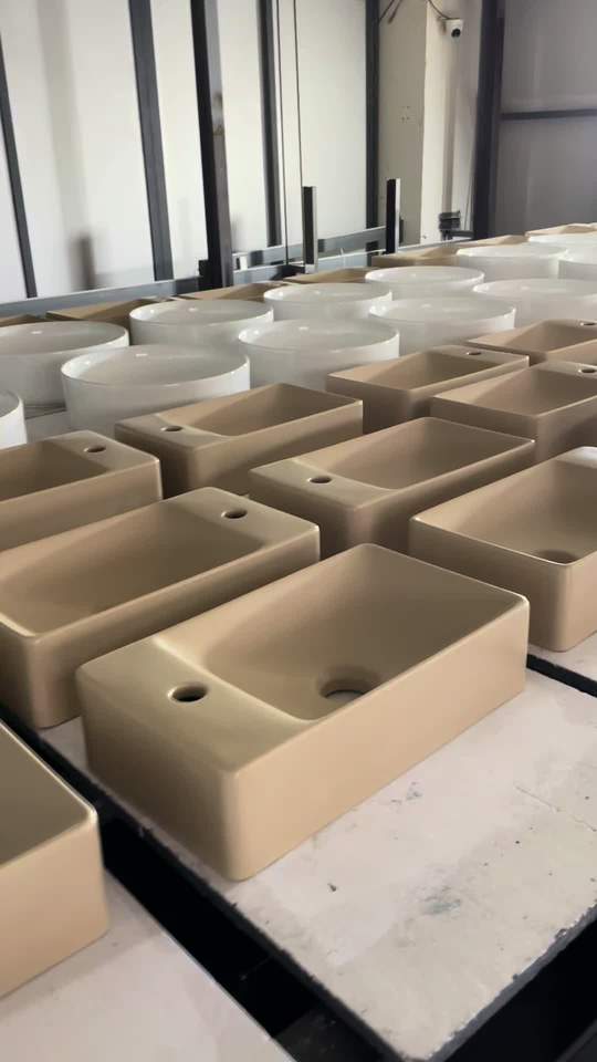 小尺寸哑光薄边盆，哑光艺术盆